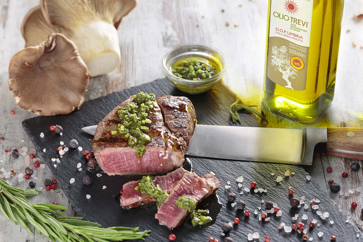 Filetto di manzo in salsa verde