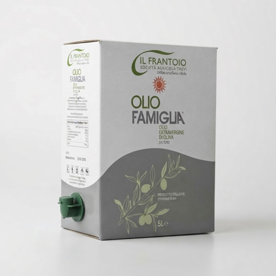 Olio EVO Famiglia - Olio Umbro Non Filtrato - Olio Trevi Olio EVO Famiglia - NON FILTRATO - immagine 3