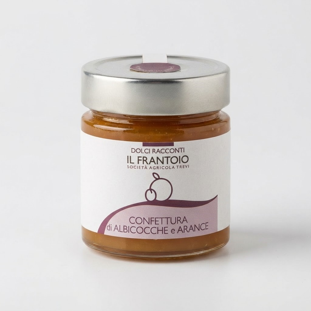 Confettura Extra di Albicocche e Arance - Olio Trevi Confettura Extra di Albicocche e Arance