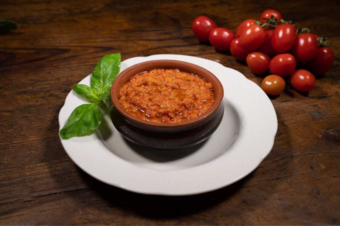 Pappa al pomodoro con olio EVO: la ricetta